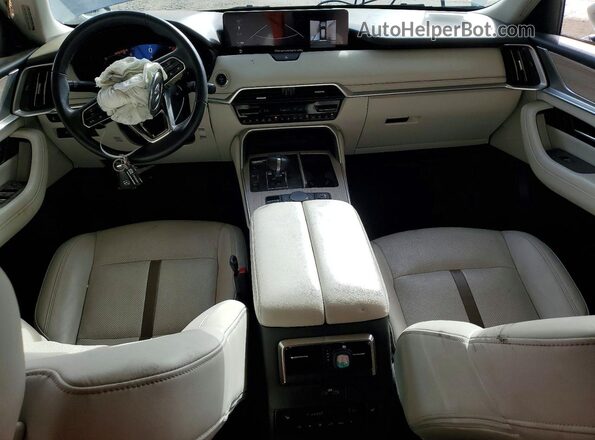 JM3KKEHAXS1218660 2025 MAZDA CX-90 Белый Вид панели приборов