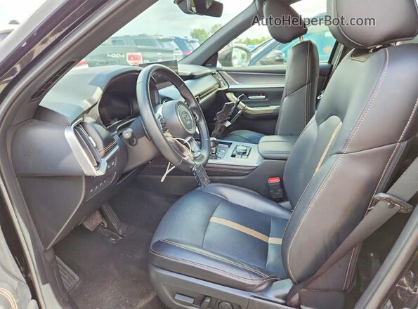 JM3KKEHD0S1228852 2025 MAZDA CX-90 Black წინა სალონის ხედი
