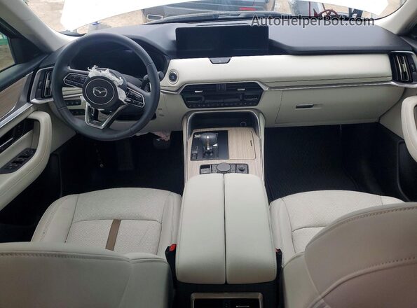 JM3KKEHD1S1236975 2025 MAZDA CX-90 Silver Widok deski rozdzielczej