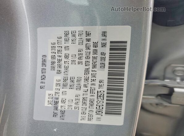 JM3KKEHD1S1236975 2025 MAZDA CX-90 Silver Widok naklejki z numerem VIN