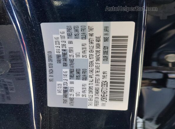 JM3KMEHA6T0133834 2026 MAZDA CX-5 Blue VIN կոդի պիտակի տեսք