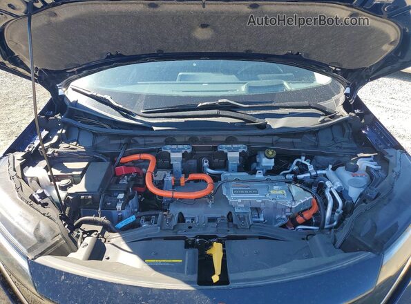 JN1AF0BA4RM435802 2024 NISSAN ARIYA Blue Vista del compartimento del motor