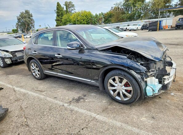 JN1BJ0RP0HM384178 2017 INFINITI QX50 Черный Передняя правая четверть