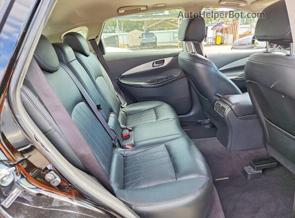 JN1BJ0RP0HM384178 2017 INFINITI QX50 Черный Вид задней части салона