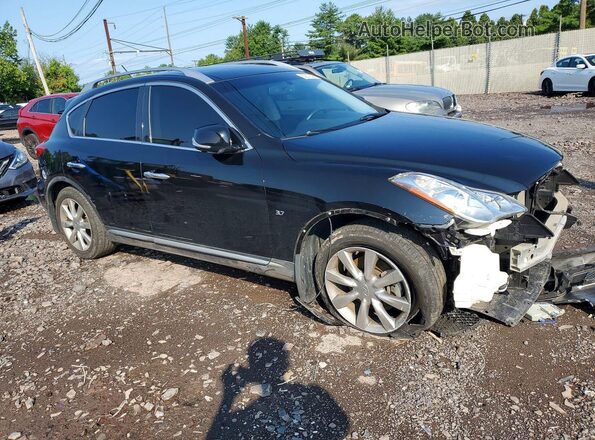 JN1BJ0RR2HM411639 2017 INFINITI QX50 Black წინა მარჯვენა