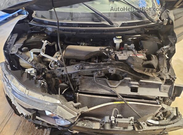 JN1BJ1AV0MW573590 2021 NISSAN ROGUE Black Vista del compartimento del motor
