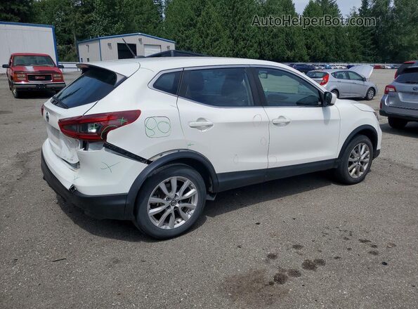 JN1BJ1AV1MW306491 2021 NISSAN ROGUE White უკანა მარჯვენა