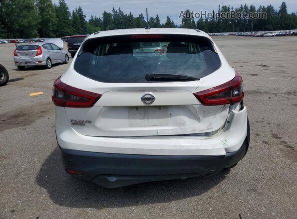 JN1BJ1AV1MW306491 2021 NISSAN ROGUE White უკანა ხედი