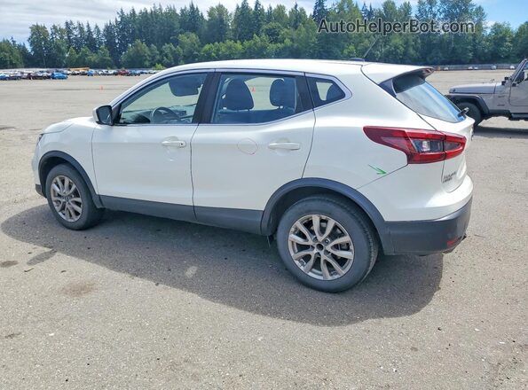 JN1BJ1AV1MW306491 2021 NISSAN ROGUE White უკანა მარცხენა