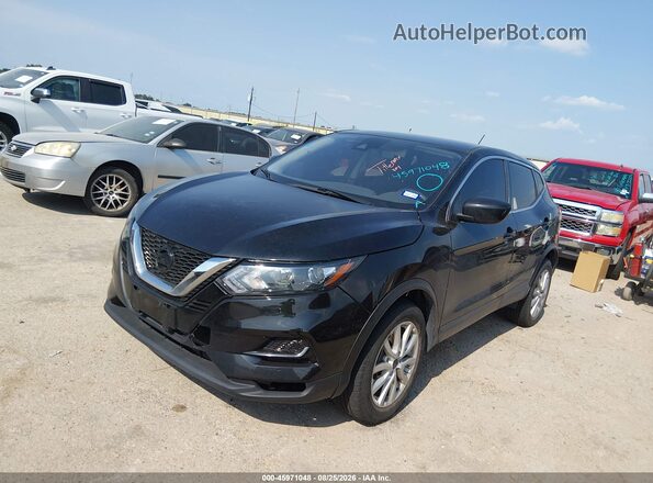 JN1BJ1AVXMW561818 2021 NISSAN ROGUE Black Przód lewy