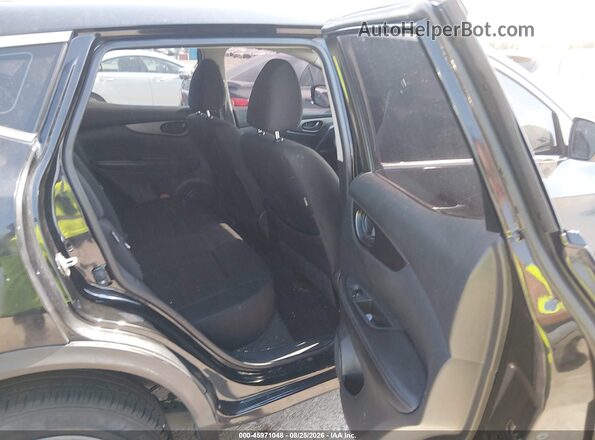 JN1BJ1AVXMW561818 2021 NISSAN ROGUE Black Widok naklejki z numerem VIN