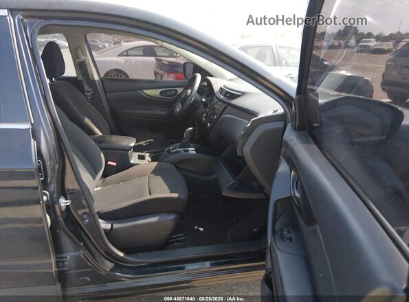 JN1BJ1AVXMW561818 2021 NISSAN ROGUE Black Widok wnętrza z przodu