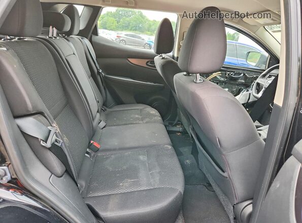 JN1BJ1AW3MW670100 2021 NISSAN ROGUE Black Вид задньої частини салону