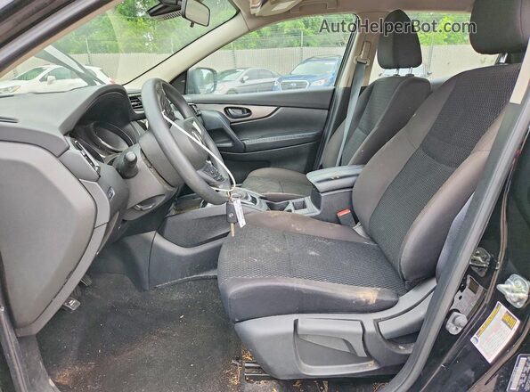JN1BJ1AW3MW670100 2021 NISSAN ROGUE Black Вид салону спереду