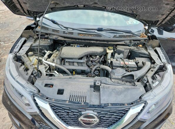 JN1BJ1AW3MW670100 2021 NISSAN ROGUE Black Вид підкапотного простору