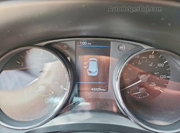 JN1BJ1BV2MW317580 2021 NISSAN ROGUE Black Вид щитка приладів