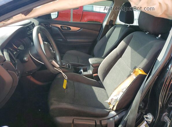 JN1BJ1CP0KW238342 2019 NISSAN ROGUE Black Front interior view