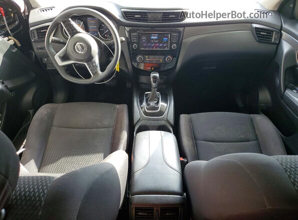 JN1BJ1CP0KW238342 2019 NISSAN ROGUE Black Dashboard view