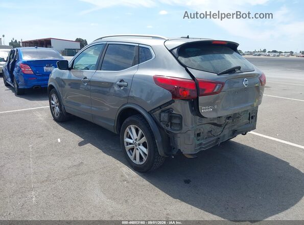 JN1BJ1CP4KW521990 2019 NISSAN ROGUE Серый Задняя левая четверть