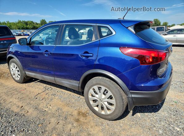 JN1BJ1CR2KW343871 2019 NISSAN ROGUE Blue Tył lewy