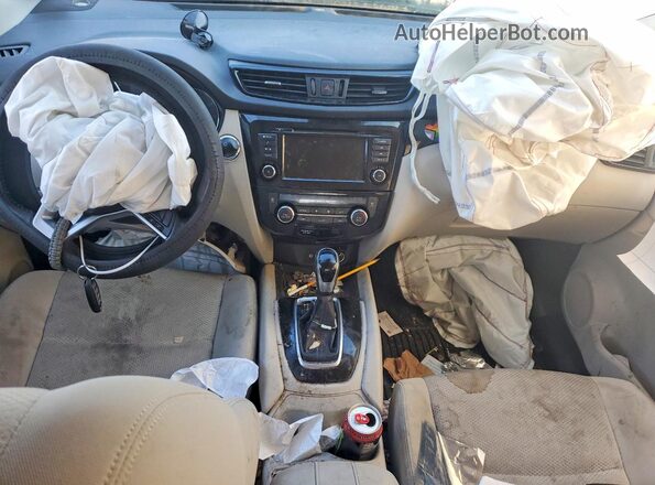 JN1BJ1CV0LW551374 2020 NISSAN ROGUE White Widok deski rozdzielczej