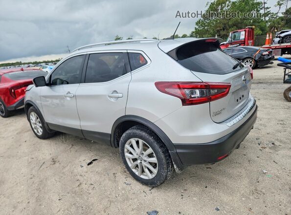 JN1BJ1CV4LW267875 2020 NISSAN ROGUE Silver უკანა მარცხენა