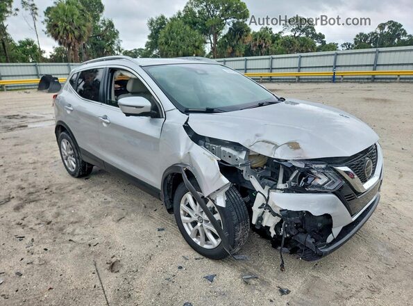JN1BJ1CV4LW267875 2020 NISSAN ROGUE Silver წინა მარჯვენა
