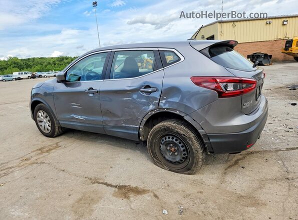 JN1BJ1CW2LW645328 2020 NISSAN ROGUE Gray Задня ліва чверть