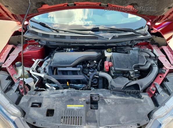 JN1BJ1CW4NW497802 2022 NISSAN ROGUE Red Вид задньої частини салону