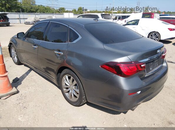 JN1BY1AP2HM740854 2017 INFINITI Q70 Gray Հետևի ձախ