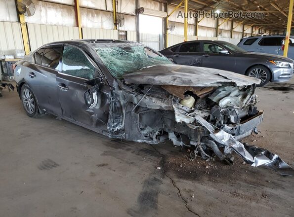JN1CV7AP2GM200970 2016 INFINITI Q50 Серый Передняя правая четверть