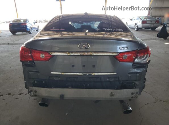 JN1CV7AP2GM200970 2016 INFINITI Q50 Серый Вид сзади