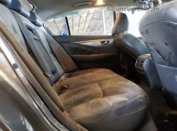 JN1CV7AP2GM200970 2016 INFINITI Q50 Серый Вид задних сидений