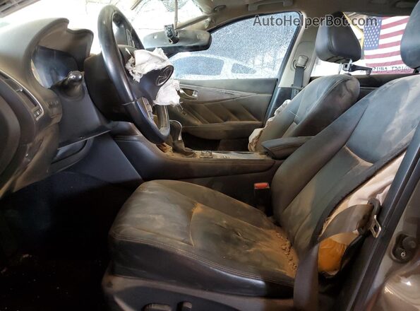 JN1CV7AP2GM200970 2016 INFINITI Q50 Серый Вид салона спереди