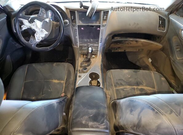 JN1CV7AP2GM200970 2016 INFINITI Q50 Серый Вид панели приборов