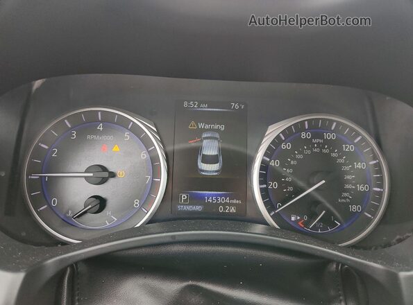 JN1CV7AP3GM200198 2016 INFINITI Q50 Серый Вид щитка приборов
