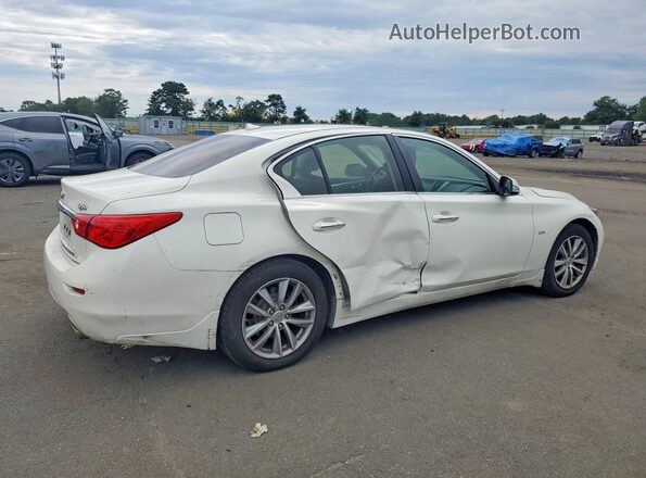 JN1CV7AR8HM681505 2017 INFINITI Q50 White უკანა მარჯვენა