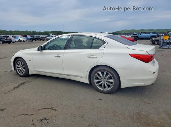 JN1CV7AR8HM681505 2017 INFINITI Q50 White უკანა მარცხენა
