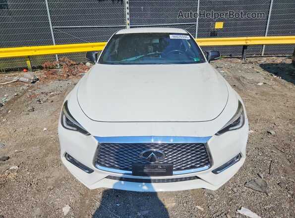JN1CV7EL2HM320213 2017 INFINITI Q60 White Դիմացի տեսք