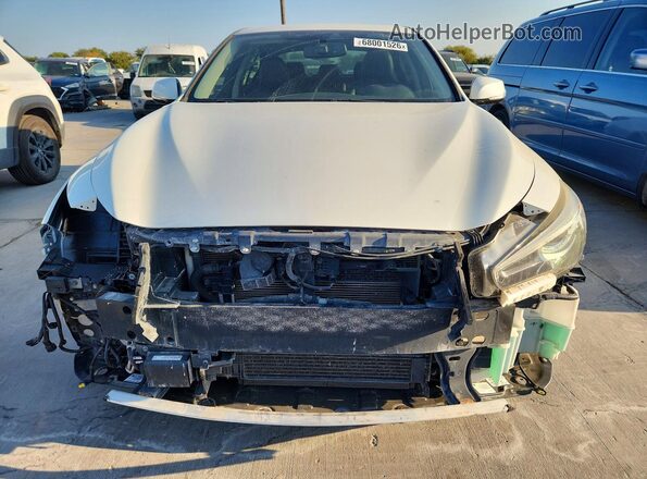JN1EV7AP0JM359440 2018 INFINITI Q50 Белый Вид спереди