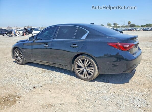 JN1EV7AP0JM366954 2018 INFINITI Q50 Black Rear left