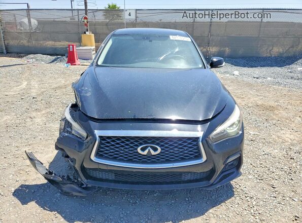 JN1EV7AP0JM366954 2018 INFINITI Q50 Black Front view