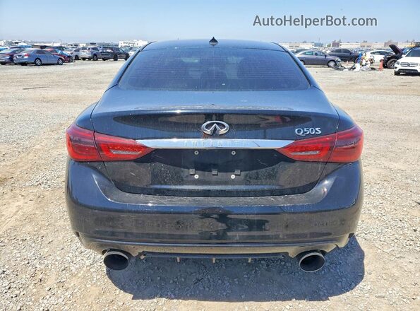 JN1EV7AP0JM366954 2018 INFINITI Q50 Black Rear view