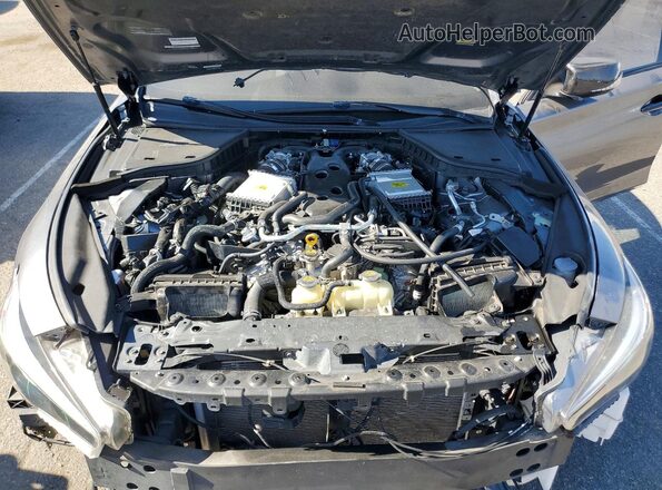 JN1EV7AP0LM202803 2020 INFINITI Q50 Charcoal Սալոնի հետևի տեսք