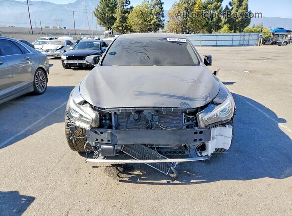 JN1EV7AP0LM202803 2020 INFINITI Q50 Charcoal Դիմացի տեսք