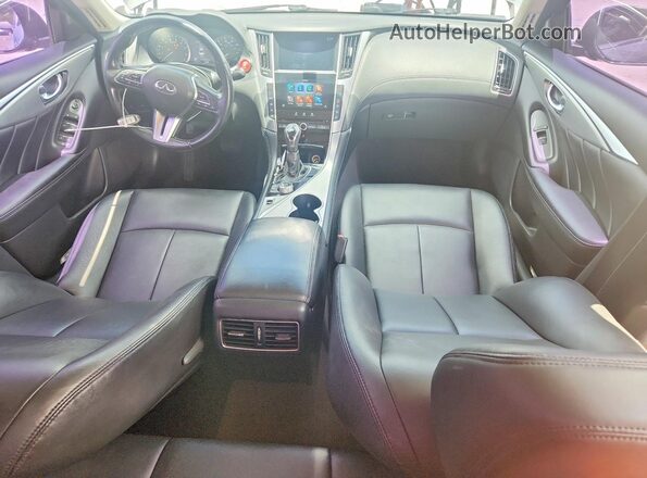 JN1EV7AP0LM207306 2020 INFINITI Q50 Серый Вид панели приборов