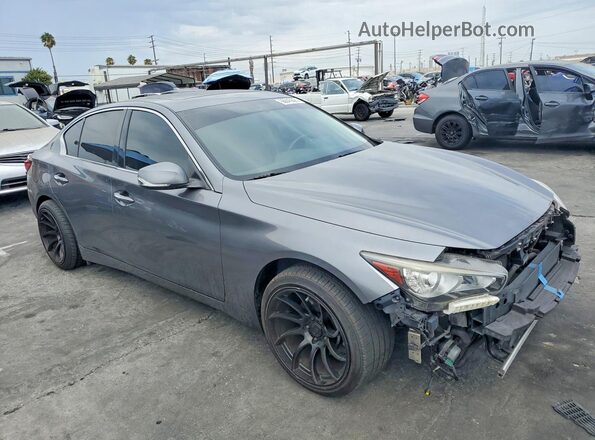 JN1EV7AP1KM519729 2019 INFINITI Q50 Gray Առջևի աջ