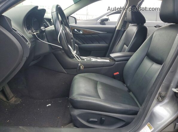 JN1EV7AP1KM519729 2019 INFINITI Q50 Gray Սալոնի դիմացի տեսք