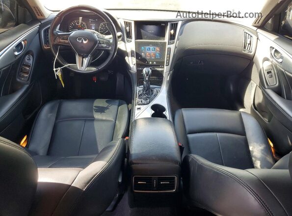 JN1EV7AP1LM206598 2020 INFINITI Q50 White წინა პანელის ხედი