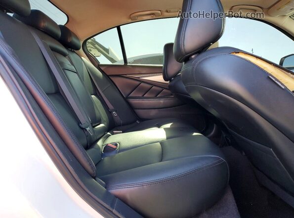 JN1EV7AP1LM206598 2020 INFINITI Q50 White უკანა სავარძლების ხედი